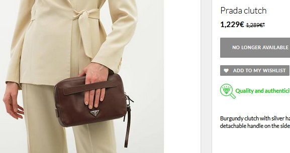 Prada Borse: Prada Clutch Minaudière Tasche / sac – Usato da Collonges venduto da Auganien 2
