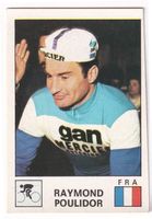 Raymond Poulidor FRA Sport vedettes Panini N°82