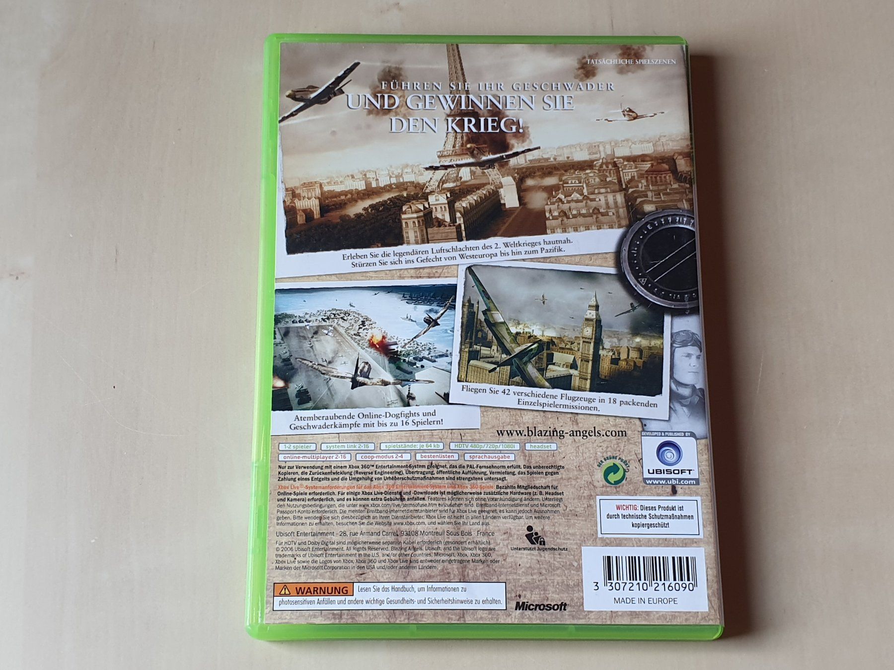 Microsoft Spiele: Blazing Angels – Gebraucht aus Stansstad von collectorsshop 1