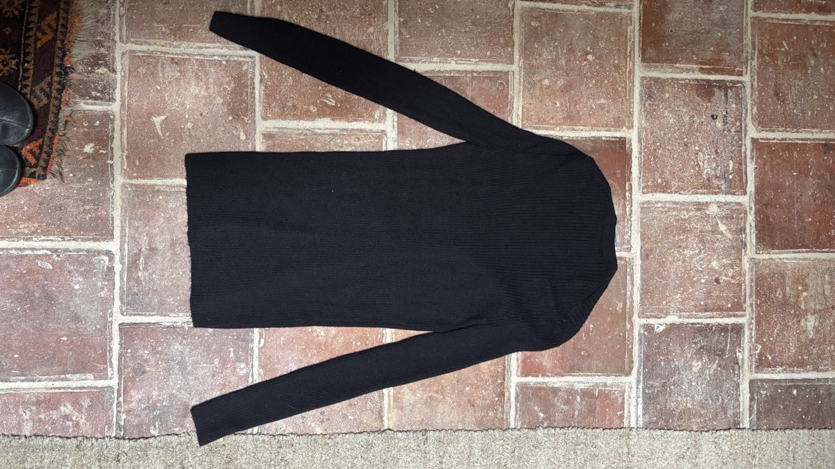 Prada Maglioni & Felpe: Long Prada Cardigan Alpaca Wolle Schwarz – Usato da Bern venduto da kue_db29 5