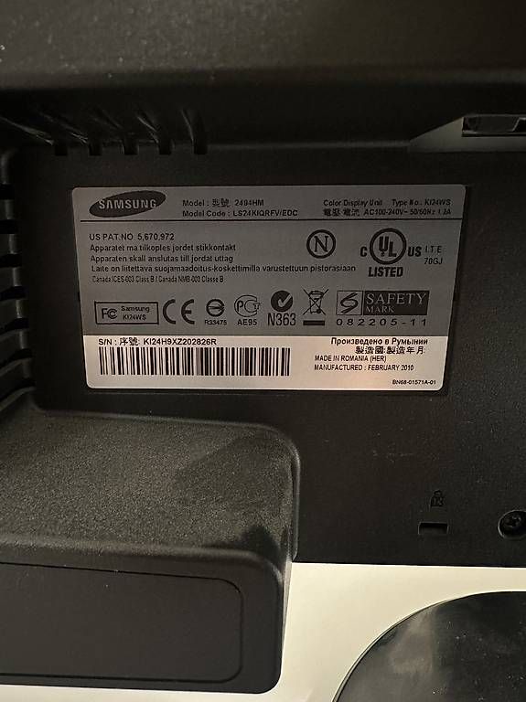 Monitor: Samsung Bildschirm  – Usato da Bellach venduto da ret_bs5k 2