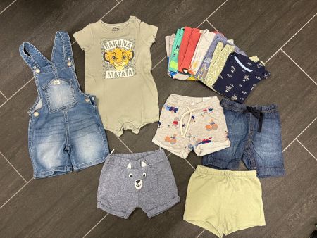 Kleiderpaket Sommer Junge Grösse 86