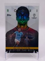 2023-24 Topps UCC Rodri Best of the Best Manchester City