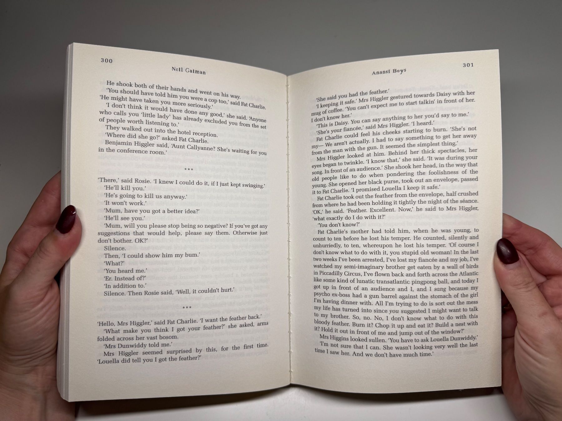 Bücher: NOVEL: Neil Galman, Anansi Boys – Gebraucht aus Grosswangen von English_books 7