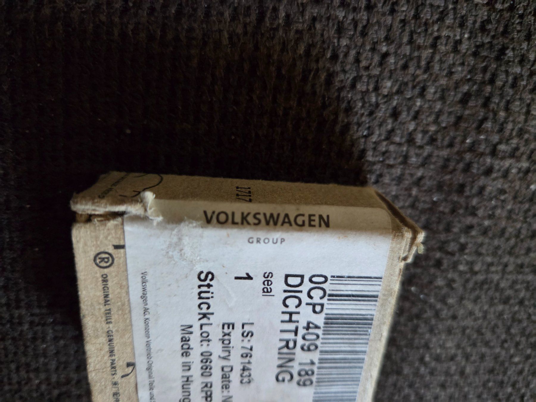 Volkswagen Alle Autoersatzteile: Simmering VW – Neu und originalverpackt aus frümsen von Sailem 2