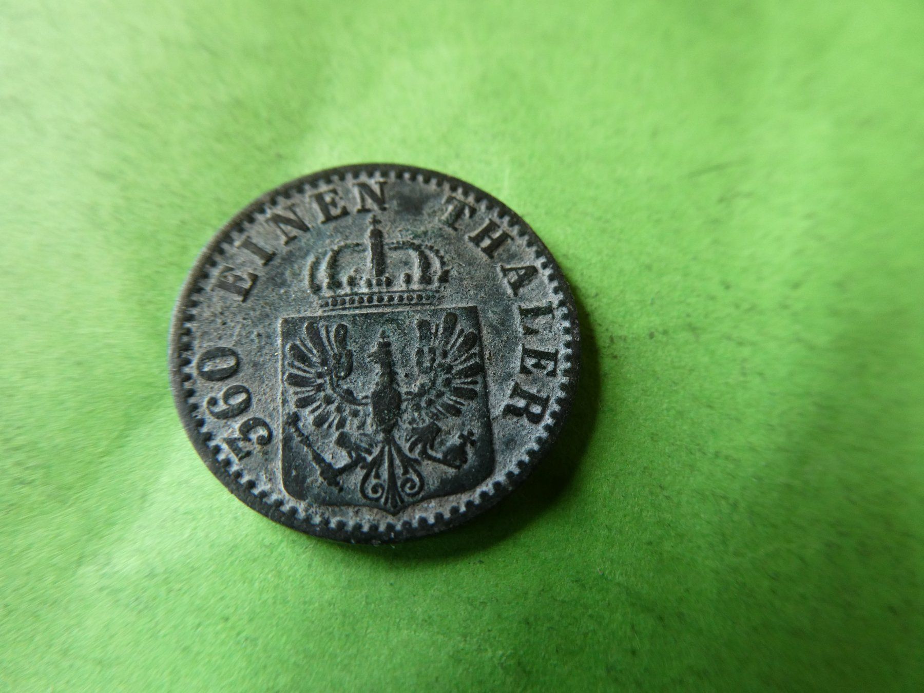 Tutti le monete: Preussen 1872 B, 1 Pfennig – Usato da Hinterforst venduto da Rohusri 1
