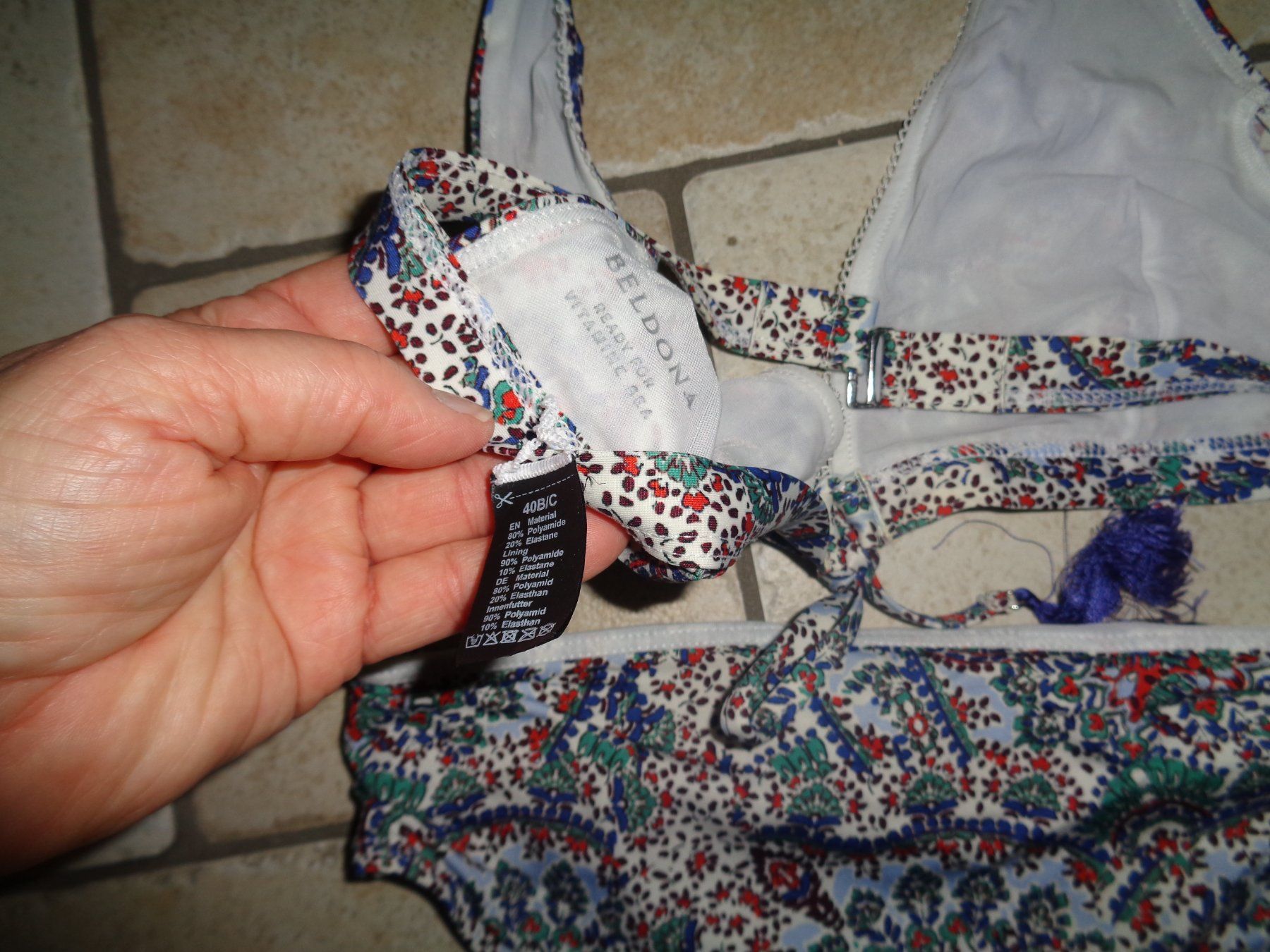 Beldona Costumi da bagno & Bikini: Bikini  Beldona  Grösse 40  B/C – Usato da Kreuzlingen venduto da Robi-2003 4