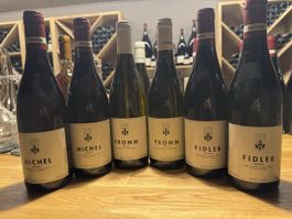 6 Fl. Weingut Fromm – Michel, Fidler & Chardonnay 2019–2022