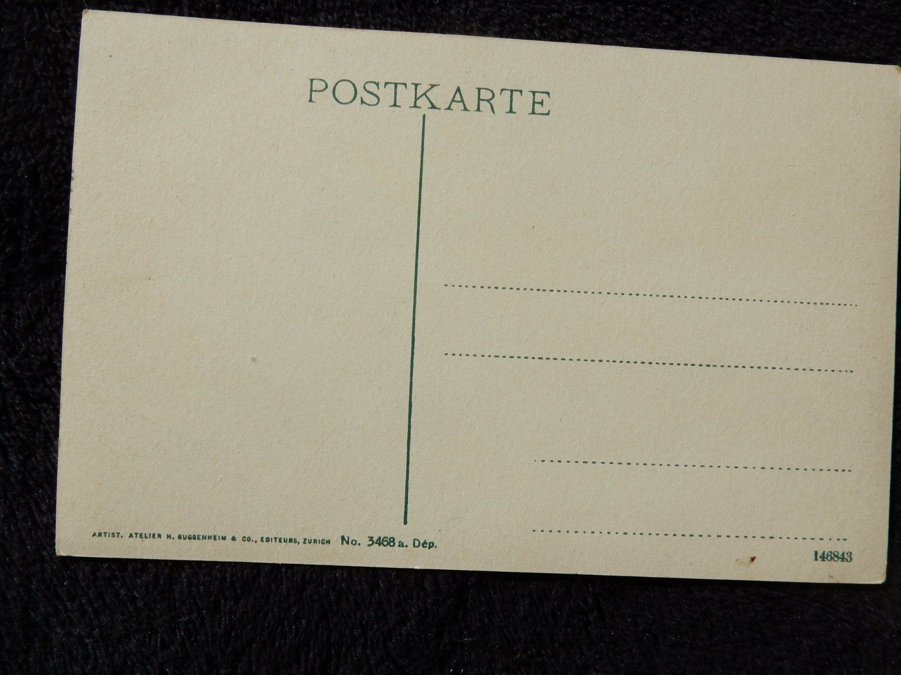 Cartoline postali: AK Seon Bahnhof Güterwagen ca. 1920 Farbig – Usato da Boniswil venduto da Weibo12 2