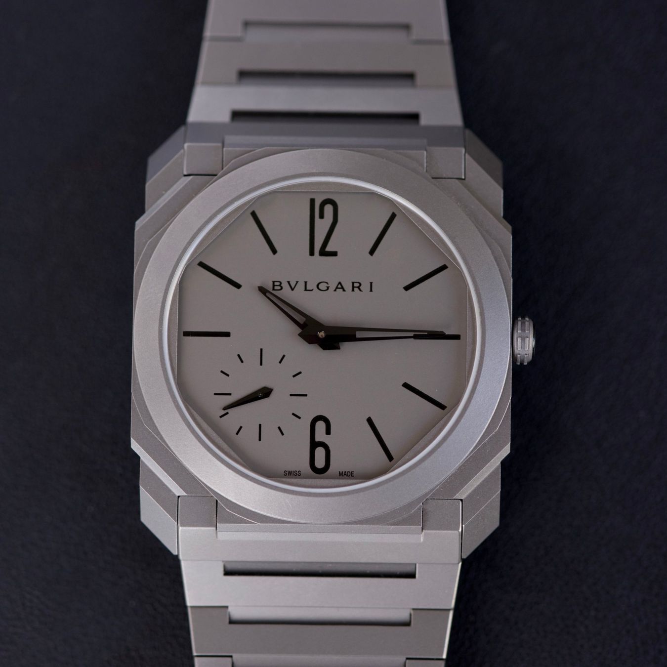 Bulgari Orologi: Bulgari Octo Finissimo Titanium - Grey - 102713 – Usato da Lausanne venduto da Tawatch