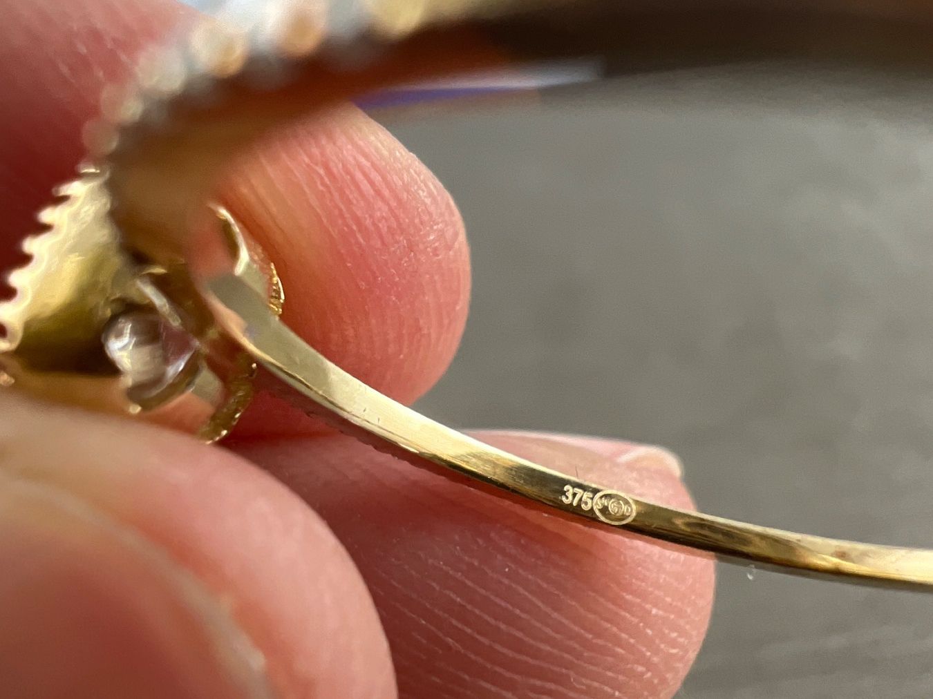 Bagues: Ring 375 Gold – D'occasion à Niederuzwil par leo_8857 1