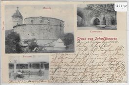 Gruss aus Schaffhausen - Munot, Terrasse, Casematten