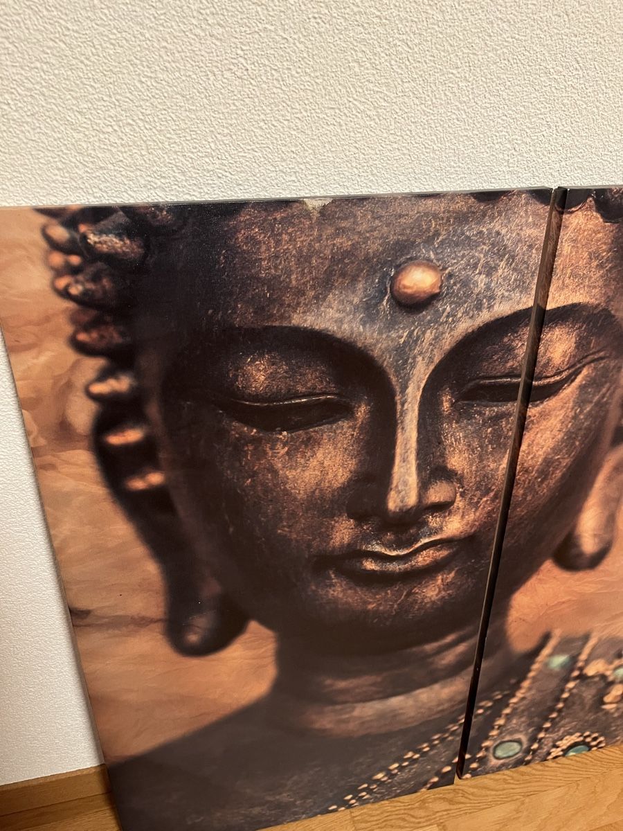 Poster & Bilder: 3-teiliges Buddha Bild Leinwand – Gebraucht aus Kriegstetten von bobby_crystalz 1