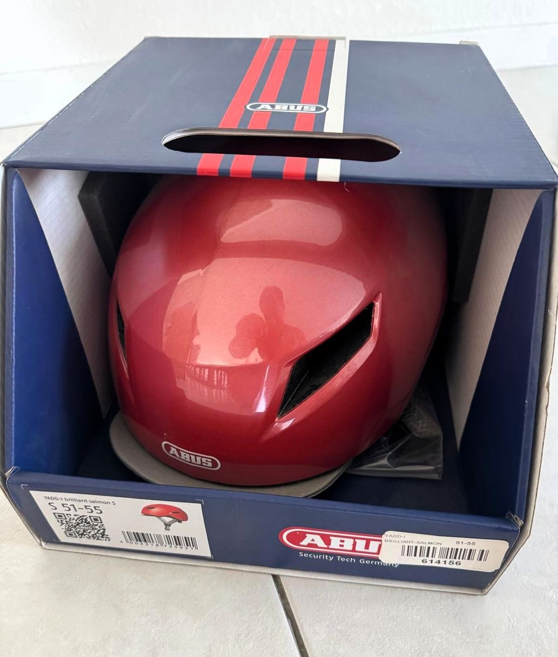 Abus Caschi: Neue Kinder Helm ABUS gr. S 51-55 – Nuovo e nell'imballaggio originale da Sempach venduto da sta_p662 1