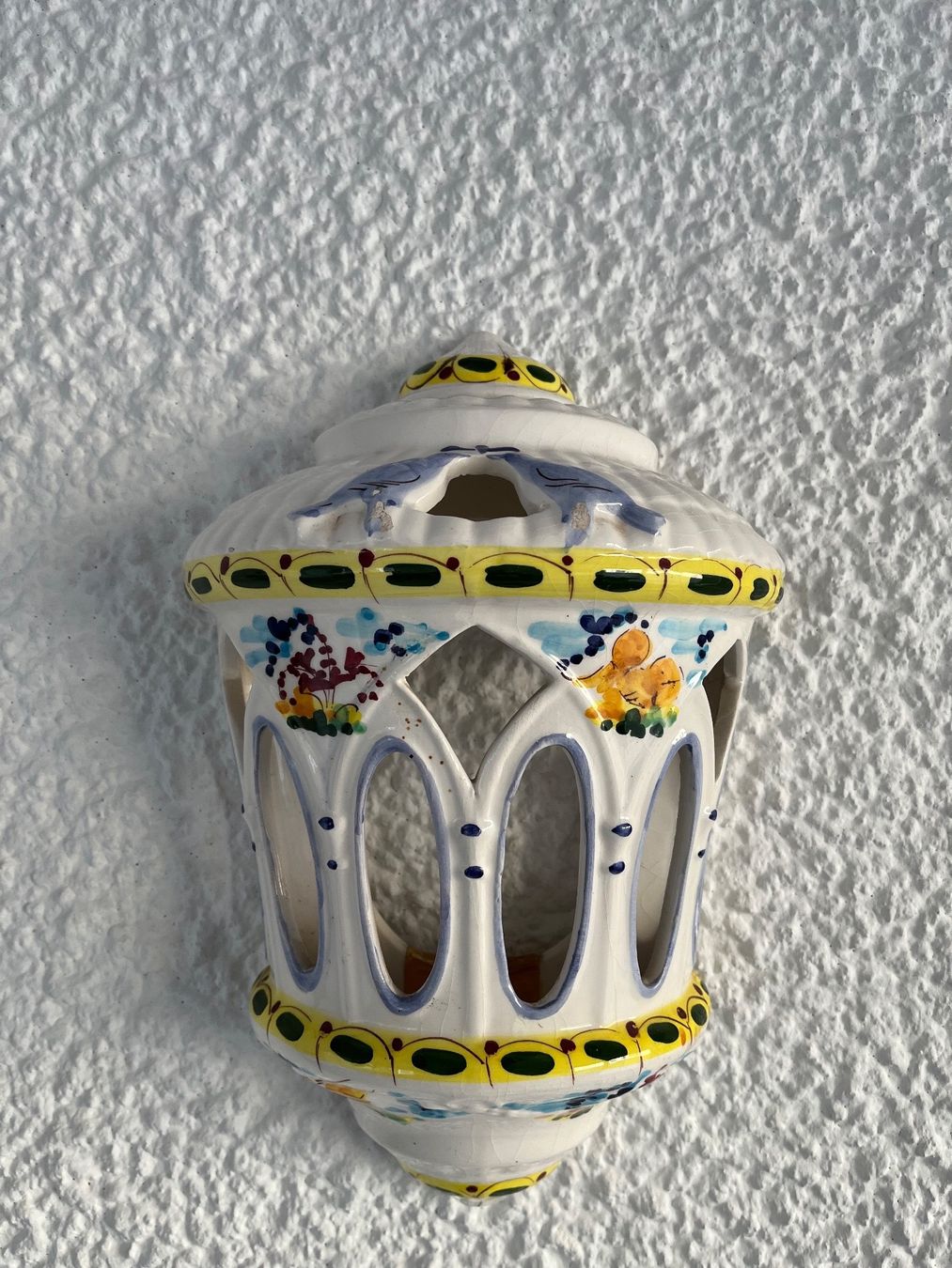 Tutte le decorazioni: 2 Stk. Wandleuchten Keramik glasiert – Usato da Wetzikon ZH venduto da seli03