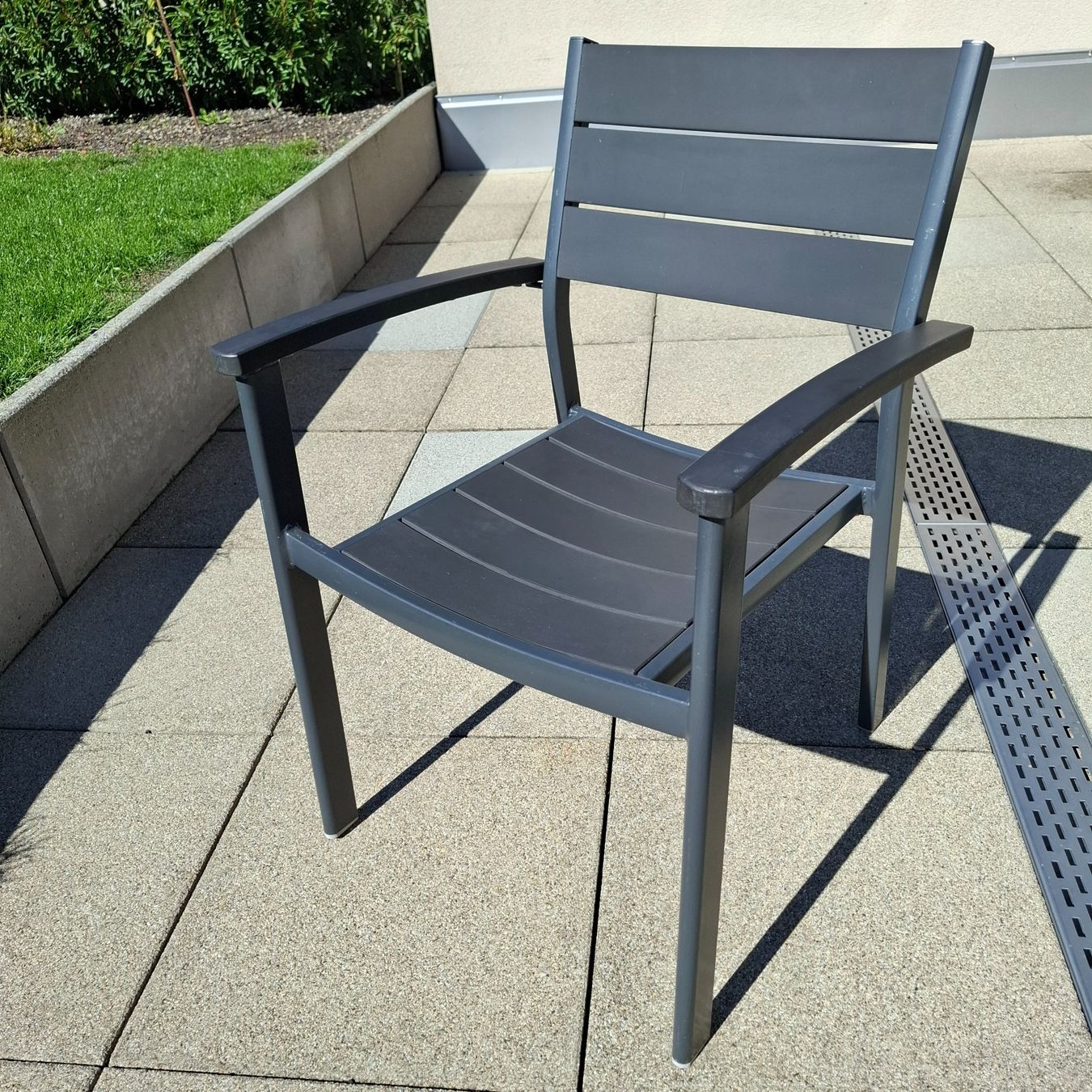 Chaises: Gartenstuhl anthrazit – D'occasion à Winterthur par gmarco232