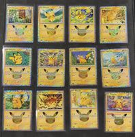 Pokémon 30th Celebration - Pikachu Set - 12 Cards 