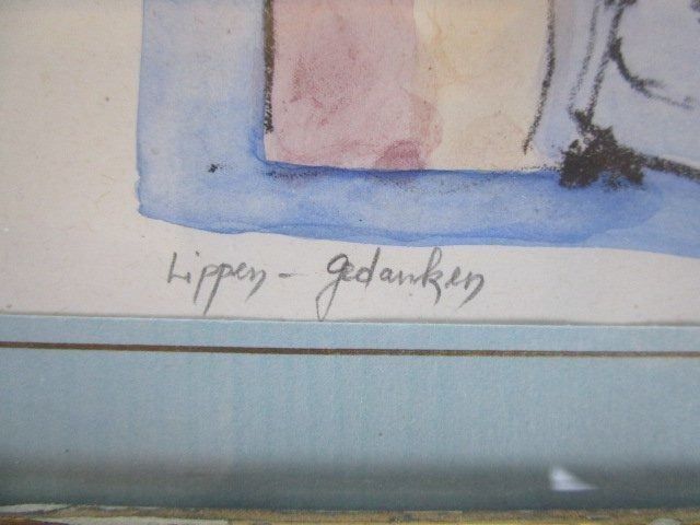 Dipinti: Lippen-Gedanken - kunstvolle Erotik – Usato da Luzern venduto da Horoskop1 5
