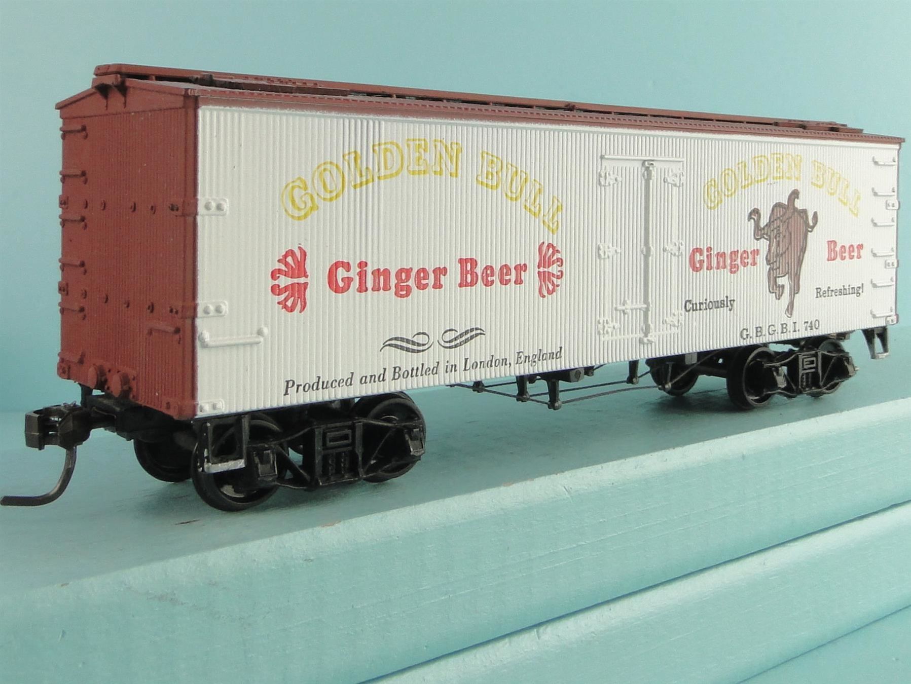 Modellini di ferrovie: Roundhouse 3147 Ginger Beer, Kadee – Usato da Bülach venduto da cann11 4