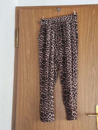 Pantalons Bel Air léopard taille T1.