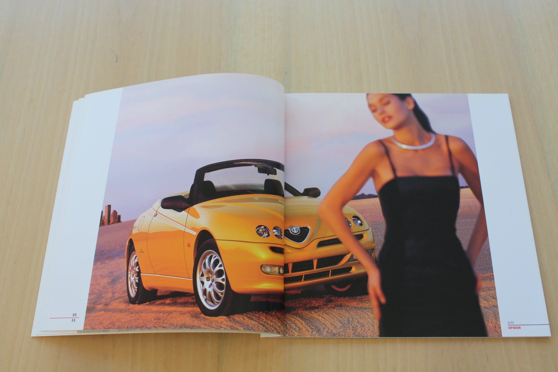 Alfa Romeo Documenti: Alfa Spider Prospekt 8/2001 Italienisch – Usato da Wikon venduto da erwin400 3