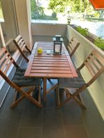 Beautiful Outdoor Table + 4 chairs (foldable)
