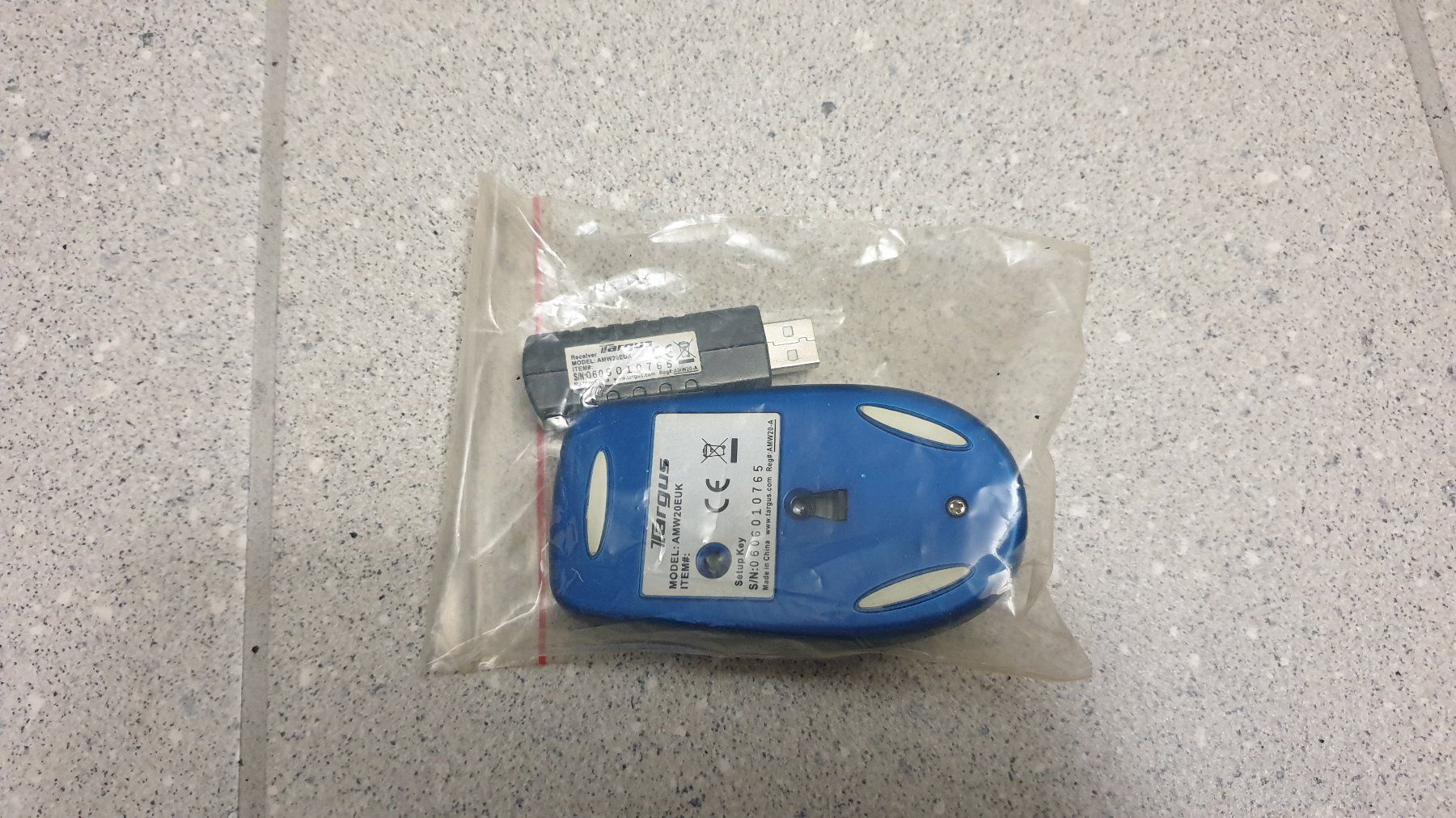 Targus Maus: Kabellose Maus Targus AMW20EUK mit Receiver – Gebraucht aus Stäfa von Supertramp73 1