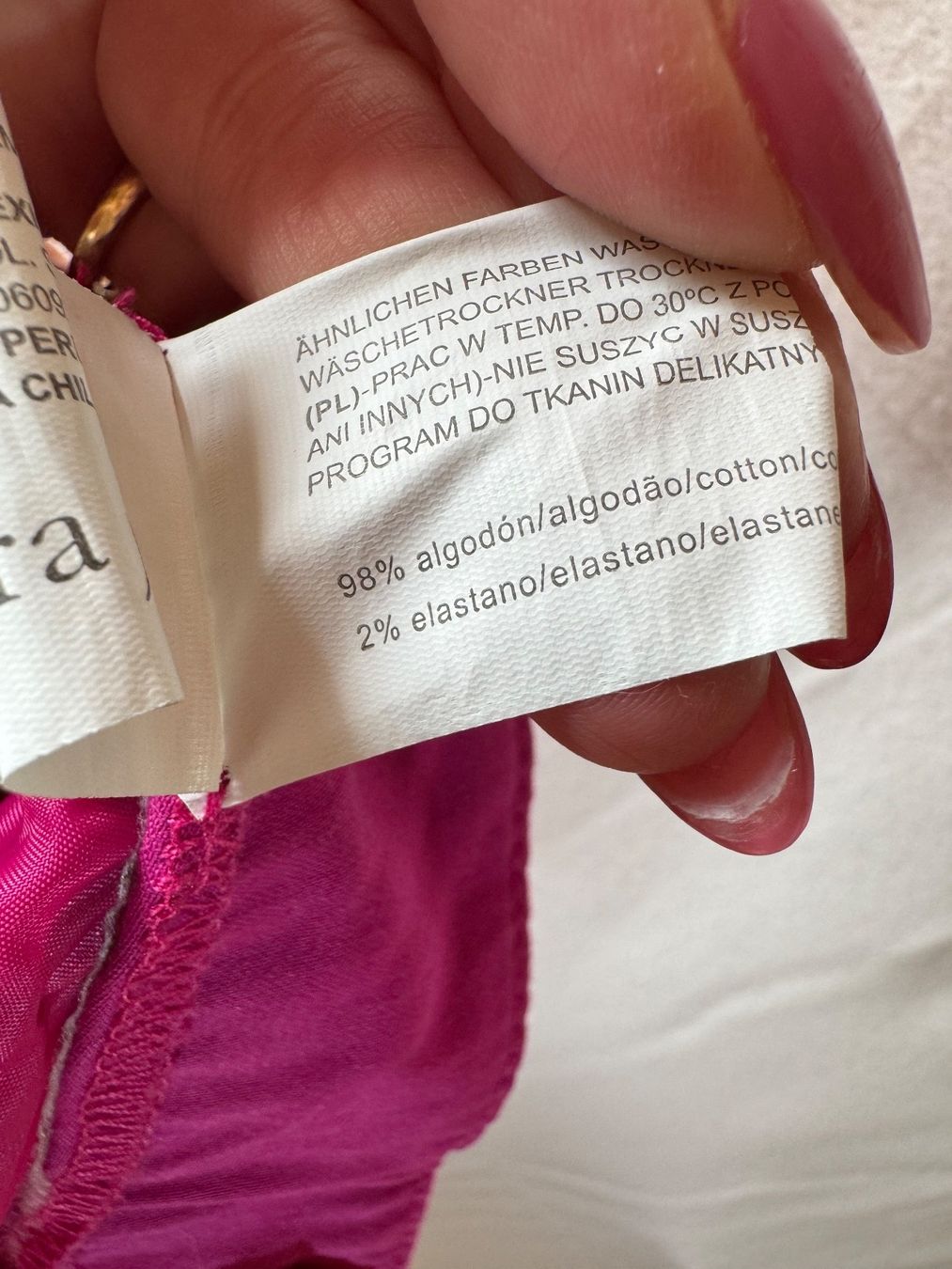 Pantaloni: pinke Hose von Sfera Gr. 38 – Usato da Grosswangen venduto da second_hand_dress 7