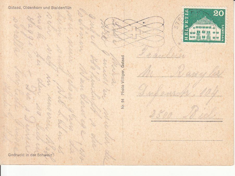 Cartes postales: Gstaad 1972 – D'occasion à Bürglen TG par StampGraf 1
