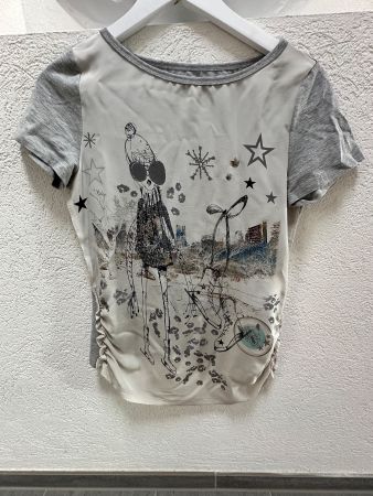 Marc Cain T-Shirt/ Top mit Baumwolle kombiniert