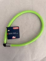 Neues Abus Kabelschloss SC Lock 65cm grün mit Code