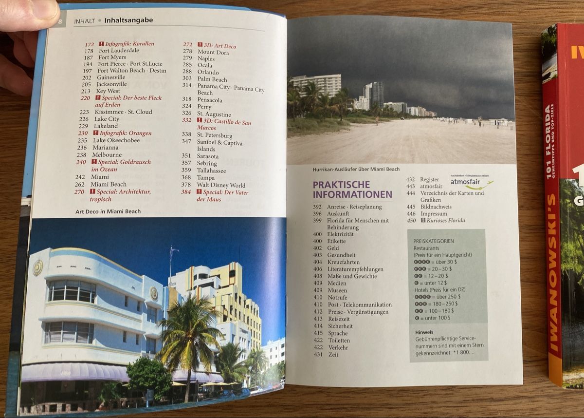 Libri: Florida Reiseführer Set: Baedeker + Iwanowski – Usato da Wiezikon b.Sirnach venduto da talamona94 5