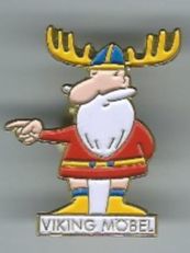 Plaketten & Abzeichen: Viking Möbel, Pin – Gebraucht aus Zürich von t24_de
