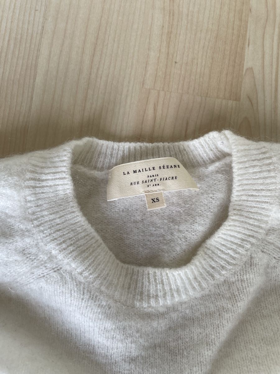 Sezane Pulls & Sweat-shirts: Sezane pull Louisa écru XS – D'occasion à Bevaix par _estelleb__ 2