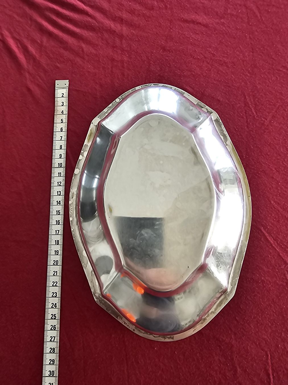 Servierplatten: Vintage Silver Plated Serving Dish for Bread – Gebraucht aus Immensee von Gitter 2