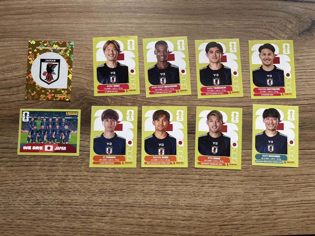 Panini Carte collezionabili: Panini Stickers WM 2026 Japan – Nuovo (secondo la descrizione) da Menznau venduto da Hetfield85