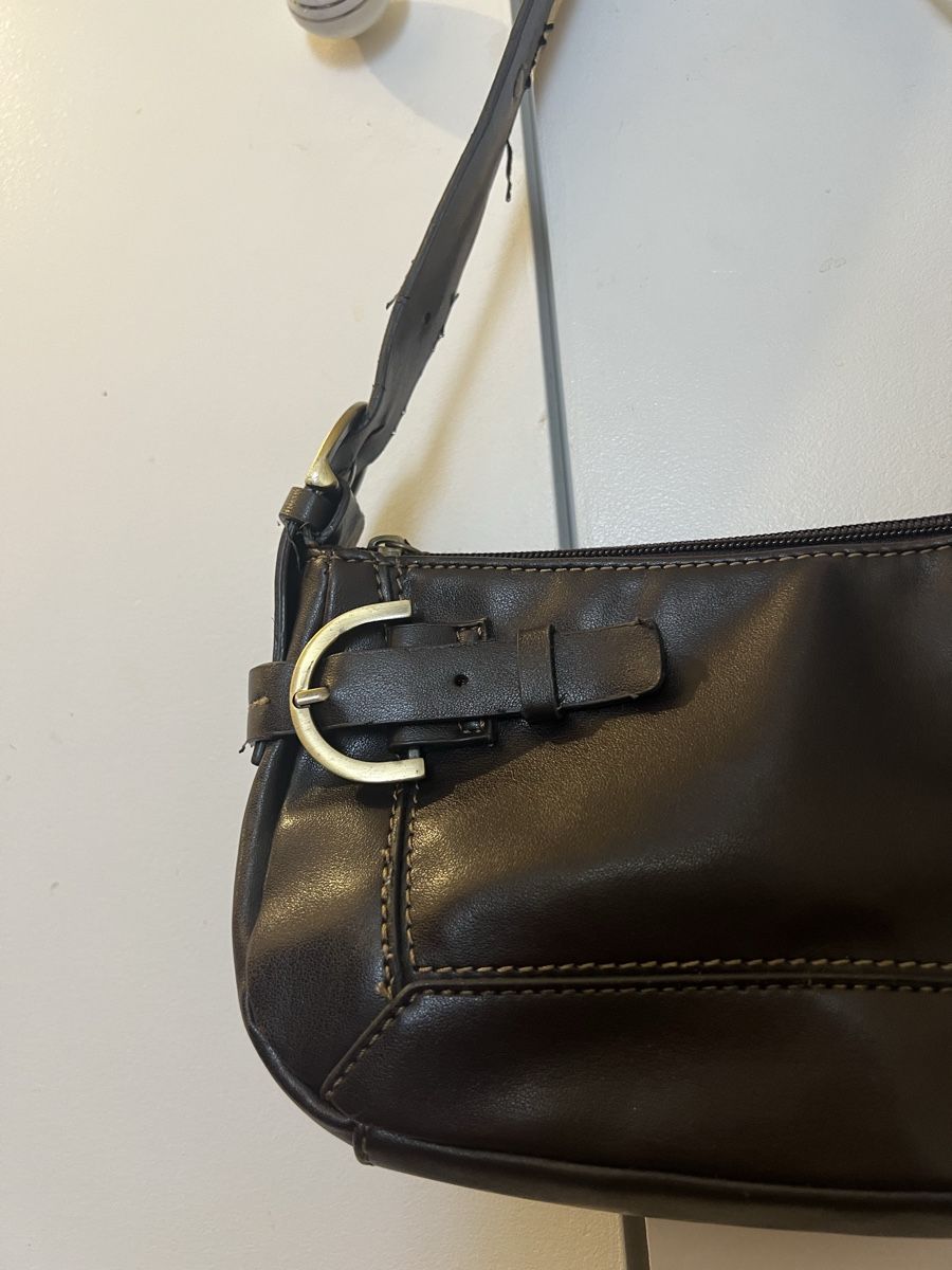 Mango Borse da donna: Mango Damen Handtasche braun mit Schnallen – Usato da Luzern venduto da Woodbee44 1