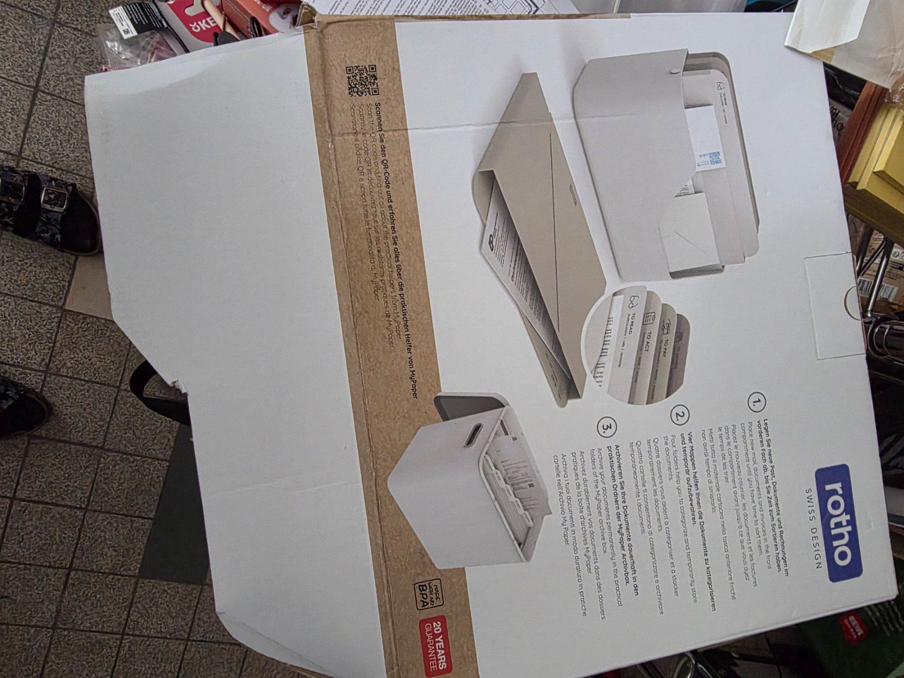 Rotho Sistemi di archiviazione: My Paper von Rotho Dokumentenbox – Nuovo e nell'imballaggio originale da Wikon venduto da Speedy_li 1