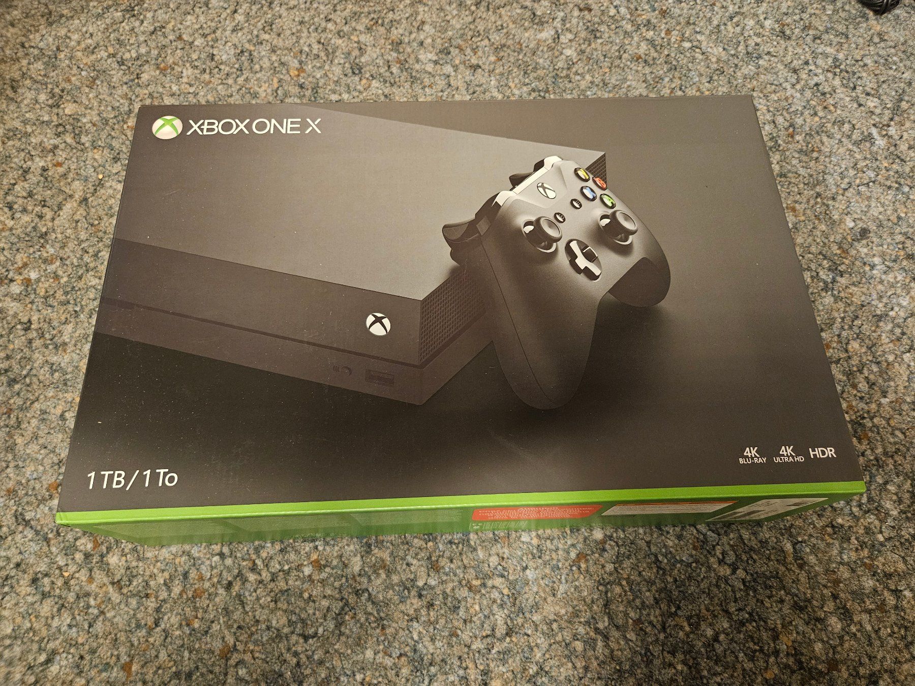 Microsoft Konsolen: Xbox One X 1TB Konsole mit Controller und OVP – Gebraucht aus Hindelbank von GameBoy1981