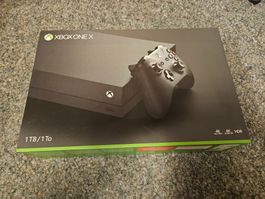 Xbox One X 1TB Konsole mit Controller und OVP