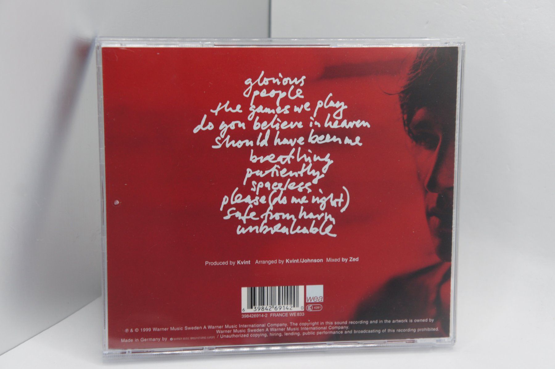 CD: CD Andreas Johnson – Liebling – Usato da Ernetschwil venduto da luisvonerni 1