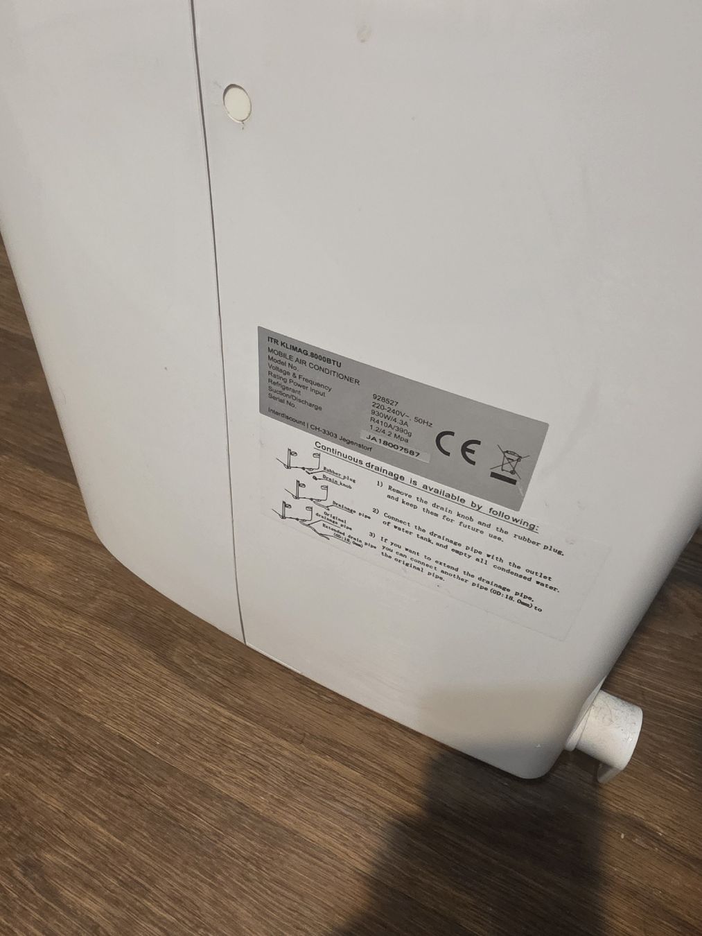 Condizionatori: Klimagerät Intertronic 8500BTU Nr. 2 – Usato da Planken venduto da phi_2dcx 2