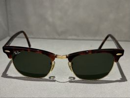 Ray Ban Clubmaster 3016 Sonnenbrille + Etui | TOP ZUSTAND