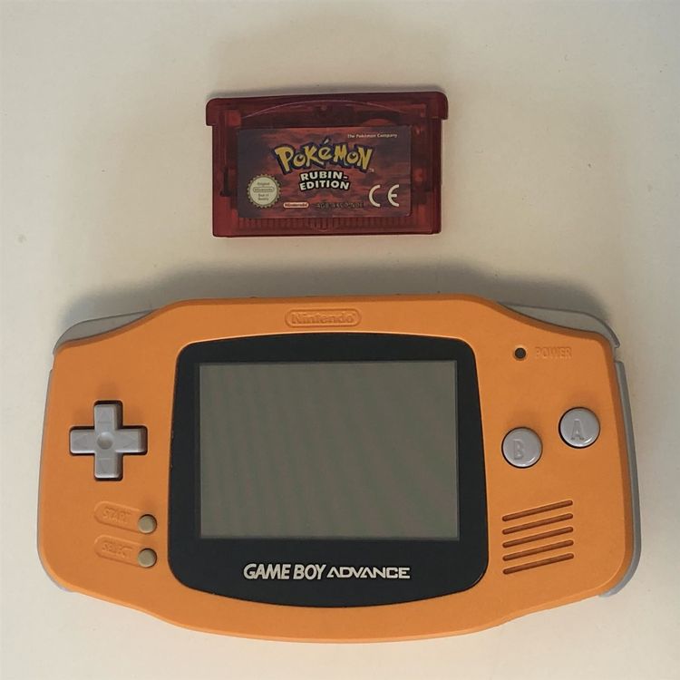Gameboy Advance Orange + Pokemon Rubin (Gebraucht) in Mollis für CHF ...