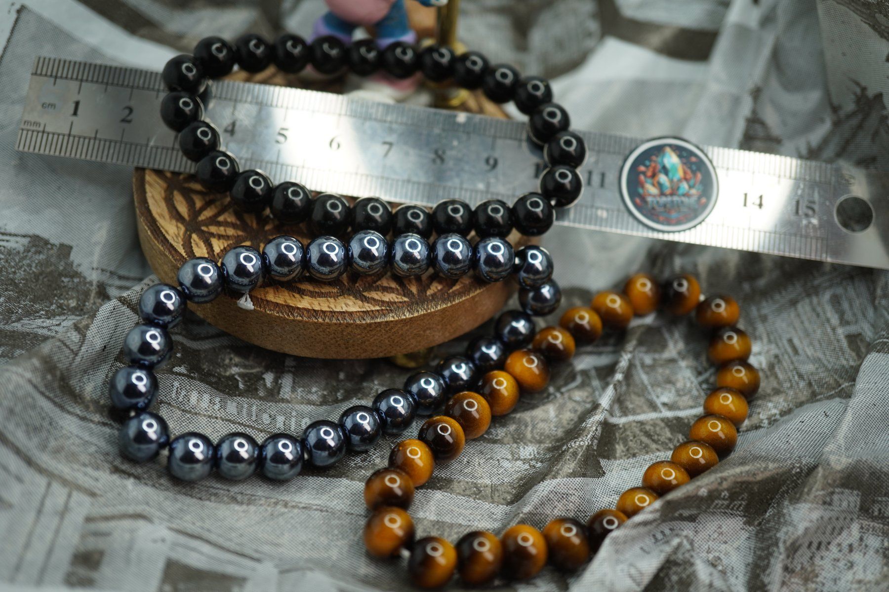 Mineralien & Heilsteine: 3 Kugel Armbänder    ab 1.-      (Räumung!) – Neu und originalverpackt aus Eschenbach SG von topstone 2