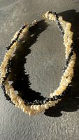 Collier de faux perles fines et hématite  Élégant et unique