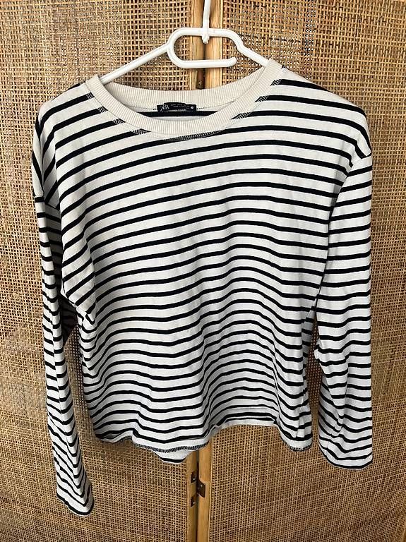 Maglioni & Felpe: 2 gestreifte Langarmshirts – Usato da Dübendorf venduto da jjs_t925