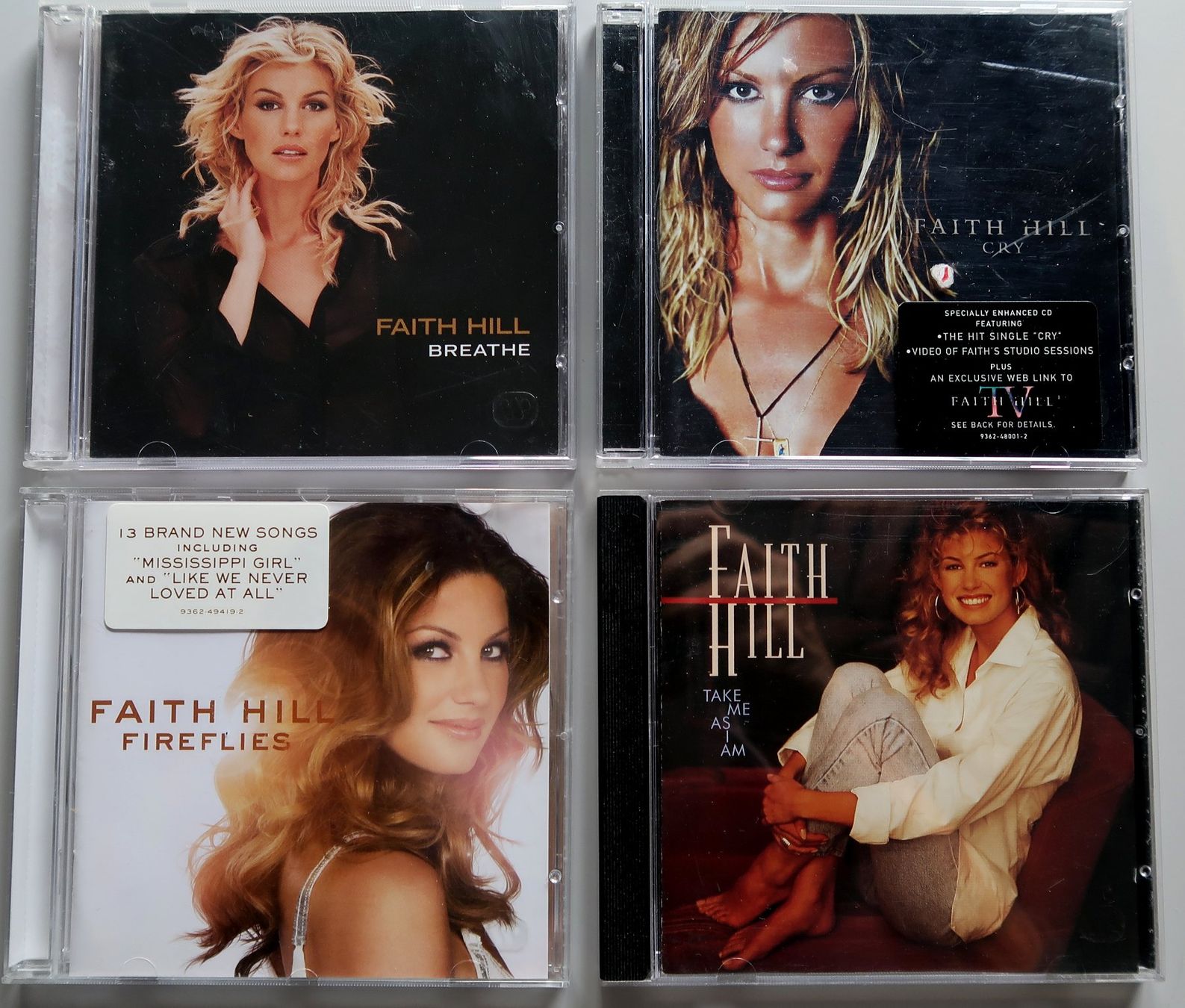CD: 4 CDs Faith Hill -Sammlung - Country Pop – Usato da Hombrechtikon venduto da Bluecoral