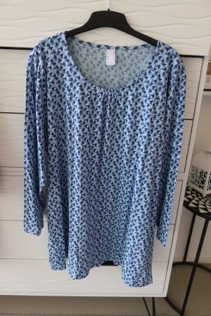 Damentunika Grösse 56, 100% Baumwolle - NEU