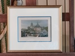 7 gravures sur bois rehaussées à l’aquarelle – prix réduit !